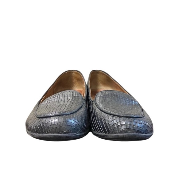 Dansko Womens Nastacia Loafers Size 37 (7) Comfort Croc Embossed Textured Black - Picture 4 of 10